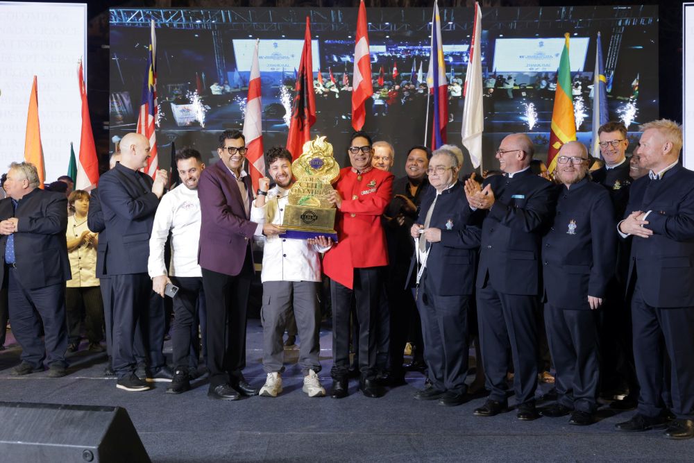 Albania’s student chef is the new World Champion in the World’s largest Culinary Olympiad