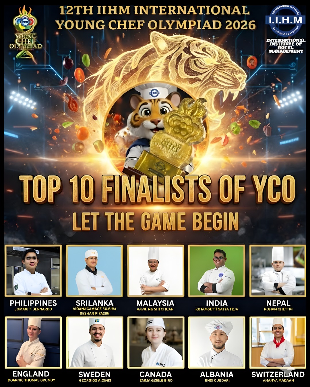 India in the finals of YCO 2026