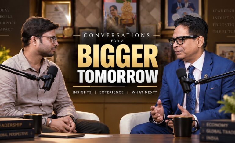 Dr Bose in conversation with ABP Media